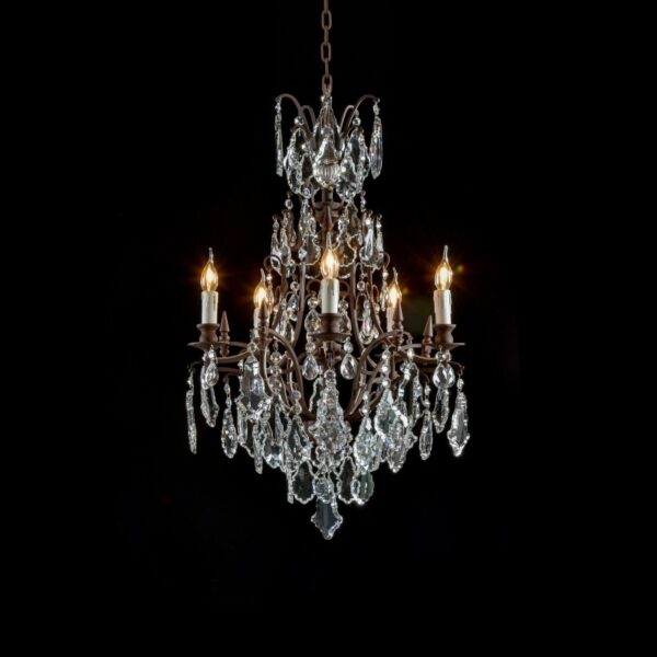 glass bubble chandelier