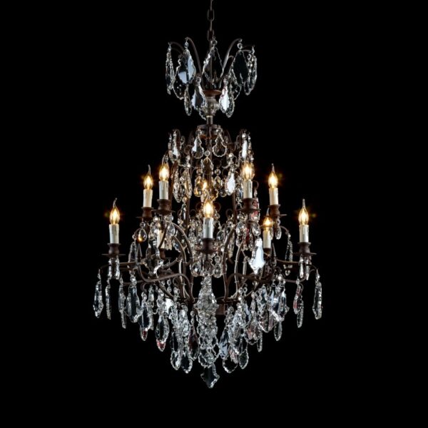 glass bubble chandelier