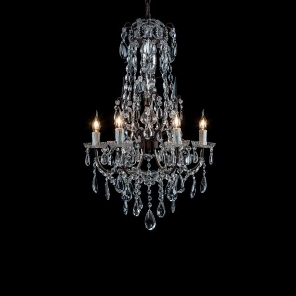 Large Crystal Chandelier